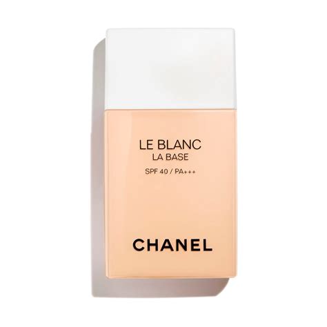 le blanc la base chanel